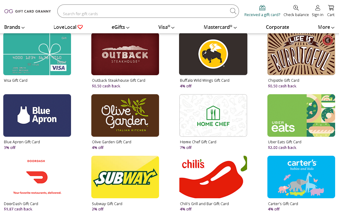 2022美国二手礼品卡买卖网站推荐最佳出售闲置giftcards平台