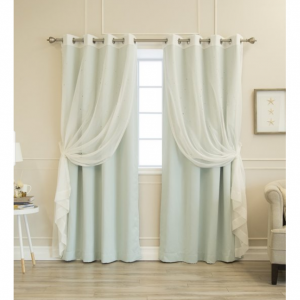 Best Selling Aurora Home Mix And Match Curtains Overstock Low To