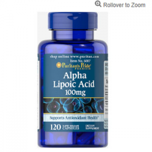 puritanspride硫辛酸限时热卖降糖美白抗衰老