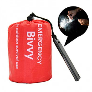 Emergency Outdoor Survival Sleeping Bag Therma Bivvy now 30.0% off , Reusable Lightweight Waterproof