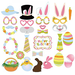 Photo Props now 40.0% off ,Easter Event Decorations Bunny Colorful Egg Birthday Photographing Dress-