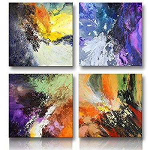 30.0% off CANVASZON Canvas Prints Original Abstract Painting on Canvas Modern Abstract Wall Art for 