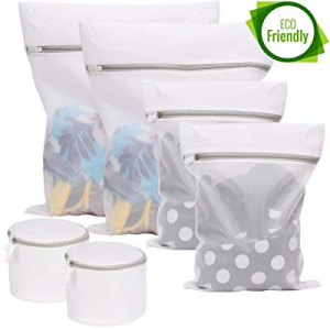One Day Only！Sunboom Set of 6 Mesh Laundry Bag for Delicates now 40.0% off , Bra Lingerie Bags for L