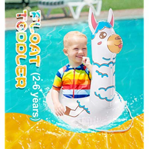 TRSCIND Inflatable Toddler Pool Float now 30.0% off ,Llama Alpaca Floaties for Kids Summer Fun Baby 