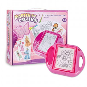 KylinLucky Drawing Board Gifts for Girl 5 6 7 8 9 10 Year Old -Coloring Board for Kids (Pink) now 50