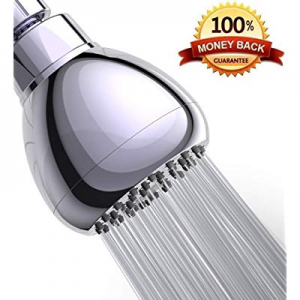 Premium 3 Inch High Pressure Shower Head -Best Pressure Boosting Fixed Showerhead now 50.0% off , Ad