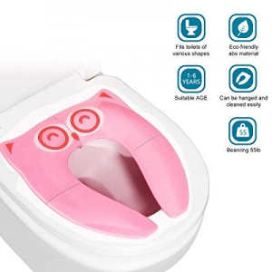 Mosteck Foldable Potty Training Seat for Girls/Boys now 40.0% off , Upgrade Folding Large Non Slip..