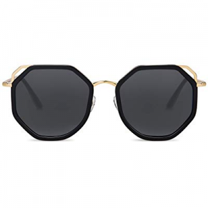 MUJOSH Oversized Polarized Sunglasses for Women Mens, 100% UVA UVB Protection now 15.0% off 