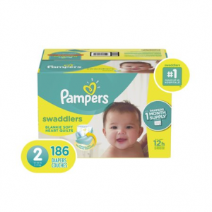walmart pampers swaddlers size 2