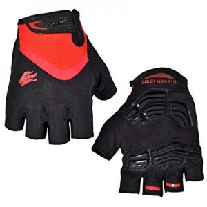 15.0% off FIRELION Breathable Cycling Gloves (Half Finger) - Gel Pad Anti-Slip Shock-Absorbing MTB..