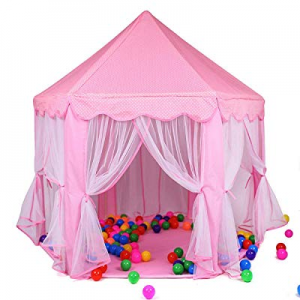 Anyshock Tent now 70.0% off , Princess Castle Large Play House Tent Dollhouse Outdoor and Indoor P..