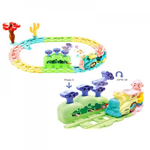 YGJT Train Set Toys Battery Operated Train Railway Track Toy for Baby Kids now 40.0% off , Electri..