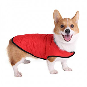 JEMA Reversible Vest for Dogs Spring and Summer Dog Coat Jacket Comfortable and Breathable for Sma..