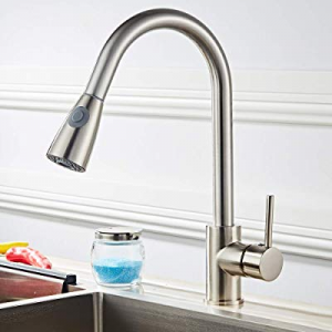 One Day Only！Tenozek All Copper Kitchen Pull Faucet now 80.0% off 