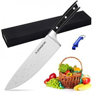AmDONGKING Chef Knife Kitchen Knife now 5.0% off , Pro 8 inch High Carbon Ultra Sharp Stainless St..