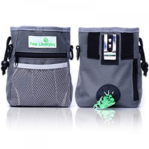 Paw Lifestyles – Dog Treat Training Pouch – Easily Carries Pet Toys now 15.0% off , Kibble, Treats..