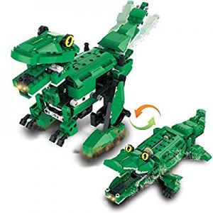 30.0% off Fistone Building Blocks Electric Induction Toys Dinosaur and Crocodile 2 in 1 Model Sets..