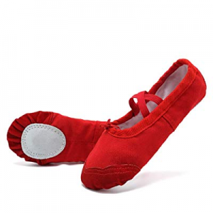 40.0% off CIOR Girls Ballet Slippers Canvas Ballet Shoes Dance Shoes Yoga Shoes Flats (Toddler/Lit..
