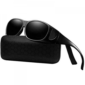 Wear Over sunglasses for men women Polarized lens,fit over Prescription Glasses UV400 now 70.0% off 