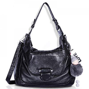 Angel Barcelo Womens Fashion Handbags Top-Handle Shoulder Bags Leather Tote Bags Cross body Purse ..