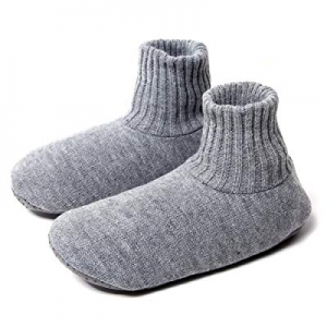 50.0% off Unisex Fuzzy Slipper Socks - Women Men Winter Warm Floor Socks with Grippers Indoor Hosp..