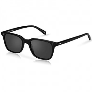 USKEYVISION Polarized Sunglasses Square Frame Acetate Sunglasses UV2019 now 5.0% off 