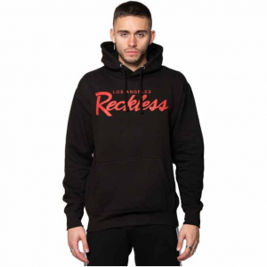 red reckless hoodie