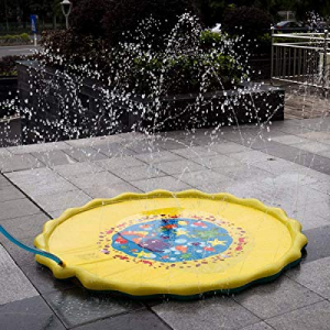 Vandora 67in-Diameter Sprinkle and Splash Play Mat for Kids Summer Gifts now 40.0% off 