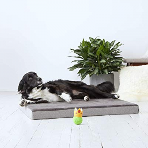 BarkBox Memory Foam Dog Bed S-XL Sizes now 5.0% off , 4 Colors; Ultra Plush Orthopedic Pressure-Re..