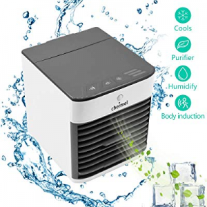 Personal Air Cooler Fan now 15.0% off , Portable Air Conditioner, Humidifier, Purifier 3 in 1 Evap..