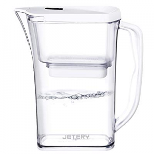 JETERY 8-Cup Water Filter Pitcher now 40.0% off , Long-Lasting Fast Filtration(200 Gallon) Patente..