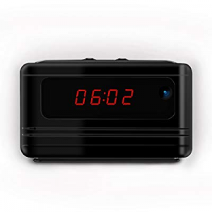 Mini Spy Hidden Camera Clock now 55.0% off , Loop Video Recorder Security Camera Supports Motion D..