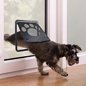 50.0% off Petleso Dog Door Screen - Lockable Pet Door for Screen Pet Door for Small to Large Dogs ..