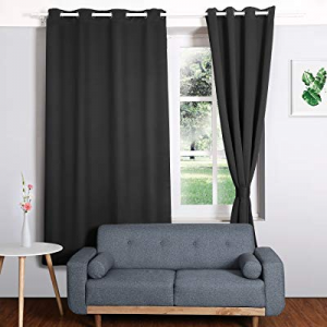 HOMFY Blackout Curtains for Bedroom now 70.0% off , Thermal Insulated Panels Set of 2, Free 2 Ties..