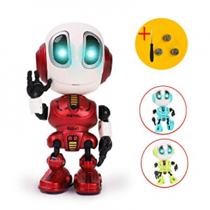 One Day Only！TTOUADY Talking Robots for Kids now 35.0% off , Mini Robot Toys That Repeats What You..