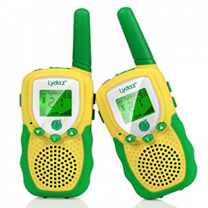 One Day Only！40.0% off Lydaz Walkie Talkies for Kids with 2 Inch Backlit LCD Flashlight - 22 Chann..