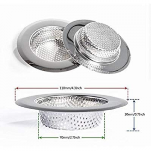 One Day Only！Stainless Steel Kitchen Sink Strainer - Heavy Duty Advanced Basket Strainer now 70.0%..