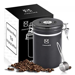 15.0% off Magicafé Airtight Coffee Container Canister - co2 Valve Airscape Coffee Bean Grounds Sto..