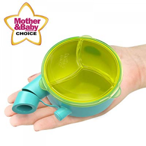 Brother Max Baby Milk Powder Formula Dispenser Snack Cup, Blue/Green. now 25.0% off 