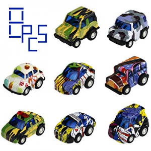 Pullback Cars Mini Vehicles Diecast Metal Toy Car Model Kit Party Favors Cake Decorations Topper G..