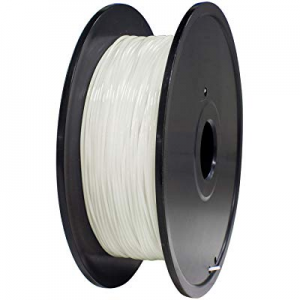 TPU Filament 1.75mm,3D Printer Filament, Geeetech 1.75mm TPU Filament, 0.4KG Spool, Solid White no..