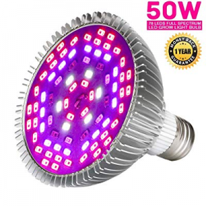 Led Grow Light Bulb 50W now 35.0% off , Led Plant Bulb Full Spectrum Growing Lamp for Indoor Plant..