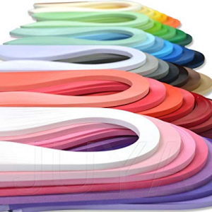 JUYA Paper Quilling Set up to 42 Colors One Color and 100 Strips per Pack 3/5/7/10mm Width Availab..