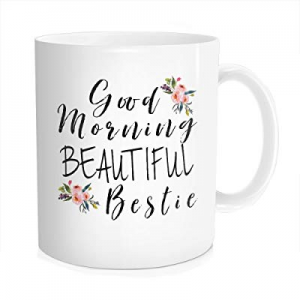 Hasdon-Hill Best Friend Gifts Funny Good Morning Bestie Coffee Mug now 20.0% off , Best Friend Mug..