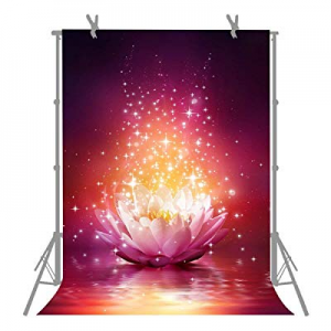 FUERMOR Background 5x7ft Pink Flower Photography Backdrop Floral Studio Photo Props Room Mural CL0..