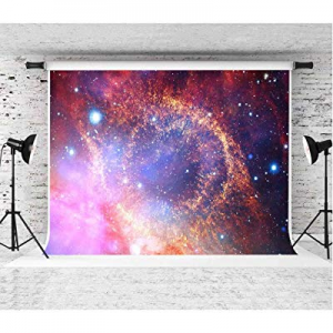 25.0% off EARVO 7x5Ft Colorful Starry Galaxy for Themed Party YouTube Shining Stars Photography Ba..