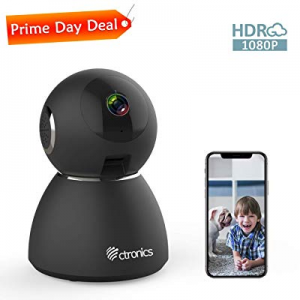 25fps 1080P HDR WiFi Security Camera Indoor now 30.0% off , Ctronics IP Security Camera with Upgra..