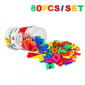 20.0% off GEYIIE Toddler Toy Aphabet Magnetic Letters Numbers and Symbols Educational Toys and Tea..