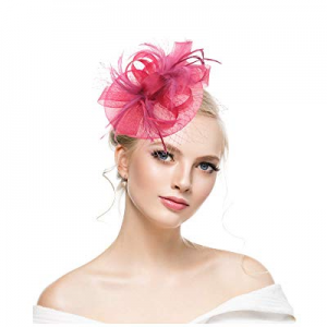 One Day Only！35.0% off KASTE Fascinators Hat for Derby Wedding Women Tea Party Headband Kentuck Co..