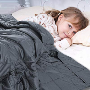 One Day Only！JOLLYVOGUE Kids Weighted Blanket(10lbs now 50.0% off , 41''x60''),Heavy Toddler Weigh..